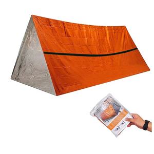 IRONDONKEY 150*240CM abri d'urgence 2 PersonTent <span class=keywords><strong>survie</strong></span> Camping randonnée d'urgence Tube tente - Product Image 1