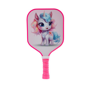Fiberglass Honeycomb Father Son Family Bonding <b>Weekend</b> Activity Outdoor Fun Pickleball Paddle Family Set With Carry <b>Case</b> - Product Image 2