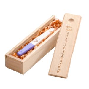 Mari grands-parents bébé mémoire Souvenir Collection étui personnalisé en bois <span class=keywords><strong>grossesse</strong></span> <span class=keywords><strong>annonce</strong></span> boîte - Product Image 2