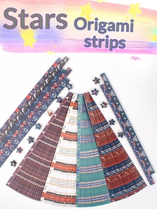 Tiras <span class=keywords><strong>de</strong></span> Papel para Origami, Estrellas, Grúas Chinas, Nubes Auspiciosas, Impresión a Doble Cara en Dos Colores, Juego en Caja <span class=keywords><strong>de</strong></span> 600 Hojas, Cumpleaños - Product Image 2