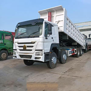 รถบรรทุกดัมพ์ข้ามพรมแดน HOWO 8x4 รุ่นคลาสสิค 371/375 สำหรับขนส่งวัสดุทราย ดิน และหินในพื้นที่ก่อสร้าง - Product Image 2