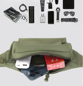 <span class=keywords><strong>Sac</strong></span> <span class=keywords><strong>banane</strong></span> tactique pour <span class=keywords><strong>homme</strong></span> en tissu Oxford imperméable, sacoche de ceinture et de hanche pour téléphone - Product Image 2