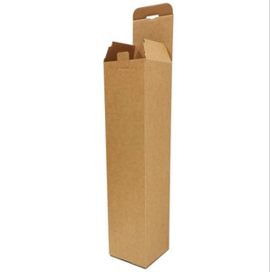 Custom Logo Long Carton Box Jewelry Gift Express Umbrella Packaging Box Rectangular Paper Flat Long Corrugated Box