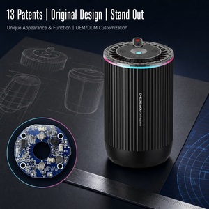 Diffuseur d'huiles essentielles portable 50 ml avec projection d'étoiles pour voiture, démarrage et arrêt automatiques, machine d'aromathérapie pour voiture - Product Image 3