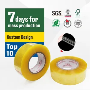 100m 250m 300M 500m 100yard 300yard rõ ràng cellotape Băng keo lớn băng dính dày