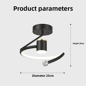 Hiện đại Bắc Âu sáng tạo bầu trời đầy sao hành lang lối vào hành lang ánh sáng đơn giản chiếu Starlight Đèn trần <span class=keywords><strong>Led</strong></span> AC Nguồn điện - Product Image 5