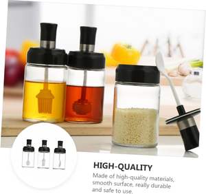 Wholesale <b>Kitchen</b> Supplies Seasoning Bottles Household Glass Bottles Oil <b>Pots</b> Cross-border Commercial Creative Seasoning Bottles - Product Image 2