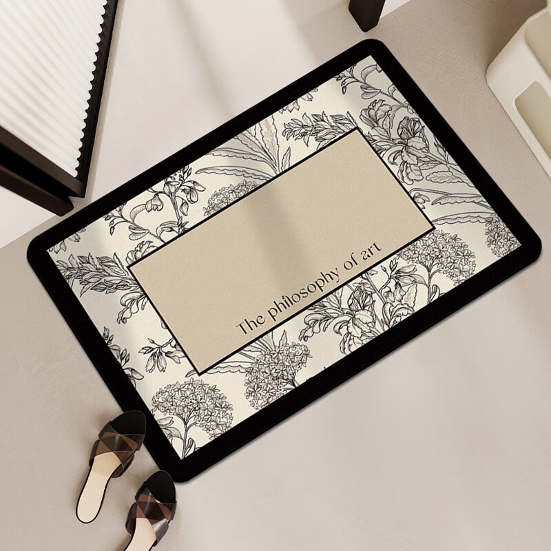 Clearing away the fallen flowers