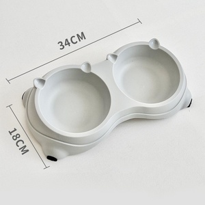 <span class=keywords><strong>Gamelle</strong></span> <span class=keywords><strong>pour</strong></span> animaux de compagnie couleur bonbon, best-seller, protège les vertèbres cervicales, évite les déversements et les trop-pleins - Product Image 4