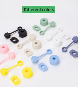 Cup phụ kiện 3 pcs 10mm Silicone tràn bằng chứng Stopper với rơm bìa cho Stanley cup Stanley 40oz Tumbler - Product Image 4