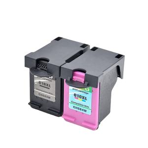 <strong>Oem</strong> Odm Wholesale Printer Ink 61xl Premium <strong>Remanufactured</strong> Color Dye <strong>Inkjet</strong> Ink Cartridge for Hp - Product Image 1