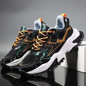 Men's Breathable Lightweight Anti-Slip Spring Winter Sports Shoes Outdoor Vintage Casual Platform Sneakers Low-top Dad Shoes EVA - Product Image 5
