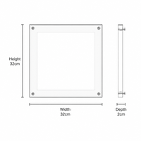 Boîte personnalisée en acrylique massif pour disques vinyles, cadre mural imprimé UV pour albums, étui de rangement pour collection musicale, décoration esthétique DIY