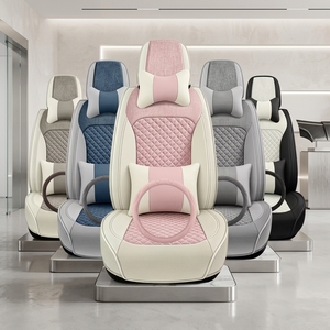 Housses de <span class=keywords><strong>siège</strong></span> auto Nook Core, ensemble complet, toutes saisons, style professionnel, universelles, confortables, intérieur haut de gamme - Product Image 3