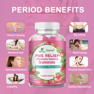 Gommose Naturali per il Sostegno Ormonale PMS con Ginepro e <span class=keywords><strong>Dong</strong></span> <span class=keywords><strong>Quai</strong></span> - Comfort del Ciclo Mestruale e Supporto per l'Equilibrio Femminile Integratore Salutare - Product Image 2