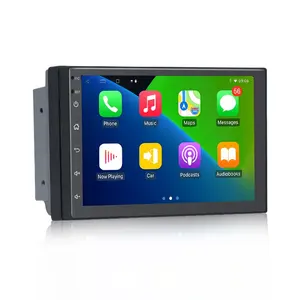 Pantalla táctil doble Din Multi Smart coche de Audio vídeo sistema de navegación Gps de Dvd Player Android unidad de cabeza