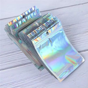 Sachets en feuille de mylar pour paniers à pain, mini pochettes thermoscellables, sacs en plastique laminés pour emballage de café, bonbons, thé - Product Image 3