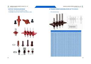 铸造式<span class=keywords><strong>UM</strong></span>型绝缘子（1.1kV以上）和Ir型绝缘子（800A-3150A）环氧树脂整体成型U型绝缘子 - Product Image 4