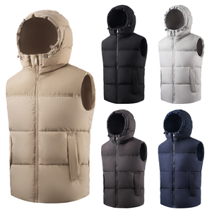 Chaleco Cortavientos Casual Personalizado para Hombre, Diseño Globo de Cosecha, Venta Caliente L2019 - Product Image 3