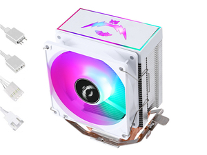 QiuzAim momenti decisivi negli eSport Ventilatore RGB silenzioso da 9cm con 4 heatpipe per CPUs di 12a generazione, 3pin/4pin mantiene la tua <span class=keywords><strong>CPU</strong></span> in marcia - Product Image 4