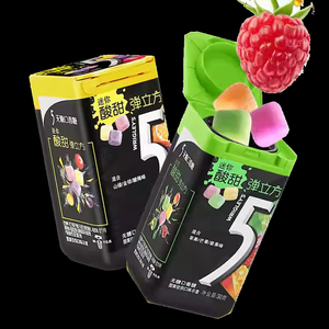 5 GUMs <span class=keywords><strong>Menthe</strong></span> Fraise Glacée Citron Assortiment de Gommes Aromatisées aux Fruits - Product Image 6