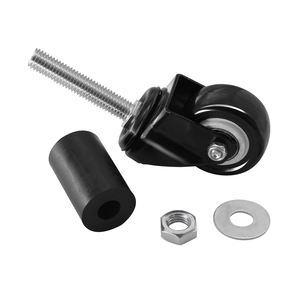 <span class=keywords><strong>PVC</strong></span> Antistatische Lenkrollen 65mm Regalrollen Kunststoff-Einsatzrollen für Luftkühler und Ventilatoren - Product Image 6