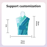 Poncho de plage personnalisé avec logo, sans sable, protection UPF, pour adultes, en microfibre, à capuche, séchage rapide, serviette de plage pour le surf et les voyages