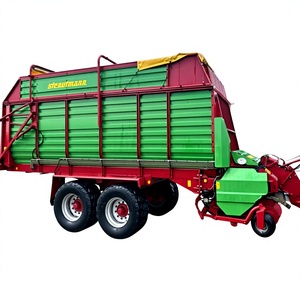Dump <b>Trailers</b> Four Row Silage <b>Trailer</b> Livestock Feed Hauler Slatted Side Cargo <b>Trailer</b> <b>Farm</b> Transport Multifunctional Bearing - Product Image 1