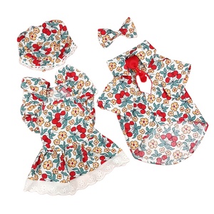 Nuevas Sudaderas con Capucha para <span class=keywords><strong>Perro</strong></span>, Elegantes y Clásicas, de Algodón, con Estampado Floral, Estilo Instagram, para Otoño - Product Image 1