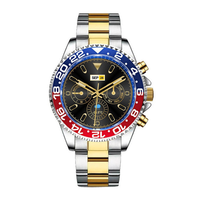 Moda Lujo Bt Llamando Hombres Metal Smartwatch Acero inoxidable Pantalla redonda Aw12 Reloj inteligente