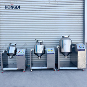 Mélangeur à tambour rotatif automatique pour épices, agitateur de poudre de manioc sèche, mélangeur à double cône avec moteur et engrenage, capacité 200L - Product Image 6