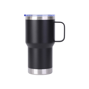 Gobelet isotherme en acier inoxydable 20oz 30oz avec poignée, anti-fuite, pour voiture et usage extérieur - Product Image 2