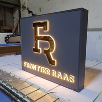 Boîte à lumière publicitaire Big Led Signes 3d Lettre Signe de mariage Acrylique Étanche Lightbox