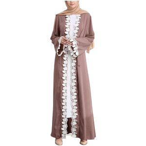 Vestido largo para mujer, estilo Abbaya, para Niñas musulmanas - Product Image 1