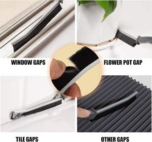 Brosse multifonctionnelle pour le nettoyage des fentes ménagères Brosse de nettoyage des fentes Outils de nettoyage des rainures à main - Product Image 4