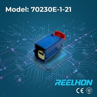70230E-1-21 Connecteur Électrique Automobile Étanche à 2 Voies pour Injecteurs de Carburant et Capteurs