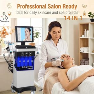 New Style 14 in 1 Dermabrasion Hydro Aqua Facial Machine Microdermabrasion Water Hydra Hydrodermabrasion Machine - Product Image 1