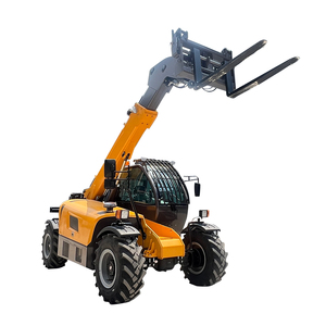 รถยกเทเลแฮนด์เลอร์ดีเซล 3.5 ตัน จากโรงงาน OEM ยกสูง 7 เมตร พร้อมอุปกรณ์เสริม เช่น บุ้งกี๋ตัก หัวเจาะฟาง และตะกร้าสำหรับคน สำหรับใช้ในบริการเช่า - Product Image 6