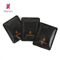 Mini feuille d'aluminium imprimée sur mesure thermoscellable fini mat UV imprimé par points 2 oz marque privée vide sac de café goutte à goutte