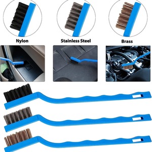 Oferta transfronteriza: Cepillo <span class=keywords><strong>de</strong></span> limpieza <span class=keywords><strong>de</strong></span> coches <span class=keywords><strong>de</strong></span> PP azul <span class=keywords><strong>de</strong></span> 26 piezas, cepillo <span class=keywords><strong>de</strong></span> pulido <span class=keywords><strong>de</strong></span> esponja para llantas y aire acondicionado, y bolsa <span class=keywords><strong>de</strong></span> transporte. - Product Image 5