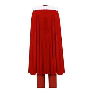 Disfraz de Cosplay de la Señora Santa Claus, Traje Rojo con Capa para Mujer, para Juego de Rol de la Película Noche de Terror, Fiesta de Navidad - Product Image 4