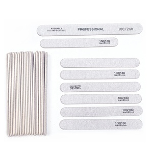 13cm <span class=keywords><strong>Mini</strong></span> Nail tập tin ngắn dùng một lần gỗ chip Nail filer 100/180 - Product Image 1