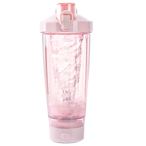 Bouteille shaker électrique rechargeable par USB 450 ml, gobelet mélangeur vortex, lumière colorée, pour la salle de sport, le fitness, les protéines en poudre - Product Image 6