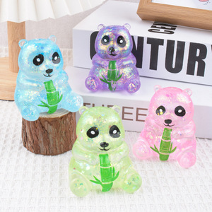 Most Popular Creative Novelty Maltose <b>Panda</b> Stress Vent Ball Stress Relief Decompression <b>Toys</b> for Kids Boys and Girls - Product Image 2