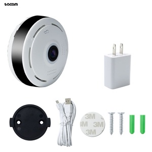 3MP không dây Wifi Trần gắn trong nhà sử dụng 180 độ toàn cảnh Fish Eye <span class=keywords><strong>camera</strong></span> an ninh bóng đèn V380 Pro an ninh CCTV <span class=keywords><strong>IP</strong></span> <span class=keywords><strong>Camera</strong></span> - Product Image 6