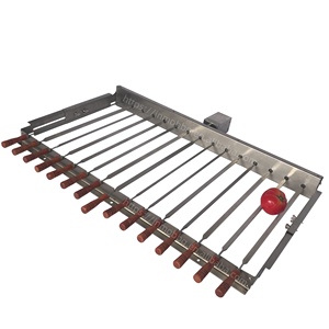 Griglia Cypriot Top girarrosto <span class=keywords><strong>Kebab</strong></span> con spiedini piatti 15 pz griglia a carbone automatica - Product Image 1