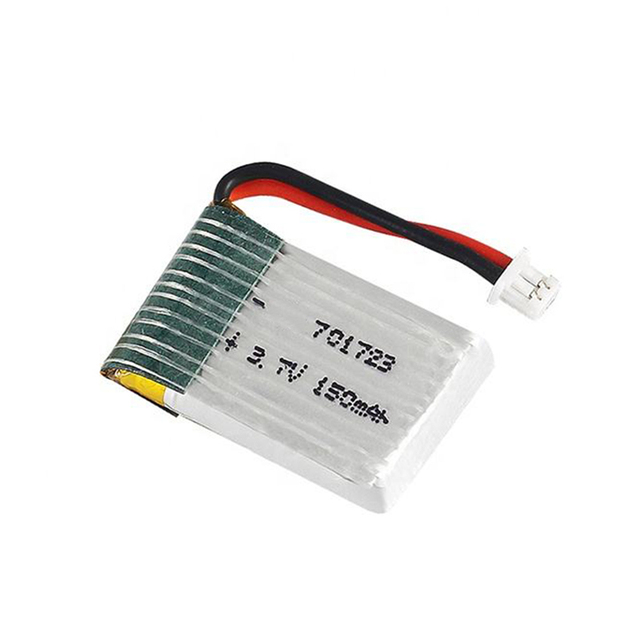 High Rate 3.7V 150mAh 25C Lithium Li-Polymer Battery Fast Delivery 701723 for RC Helicopter with Connector