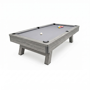 Mesa de Billar Americana de Madera Maciza de Alta Calidad de 9 pies para Uso Doméstico, Estructura de Roble Tailandés Sólido, Rieles de Roble Tailandés Sólido y F - Product Image 1