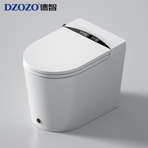 Télécommande puissante pour toilettes intelligentes, ouverture/fermeture automatique du couvercle, eau chaude instantanée, siège chauffant allongé, veilleuse - Product Image 2