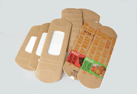Boîte d'emballage en papier jetable personnalisée avec logo pour desserts et plats à emporter – Fournisseur de premier choix